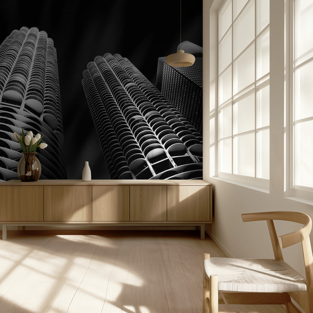 Marina City (Corn Cob) | Wallpaper