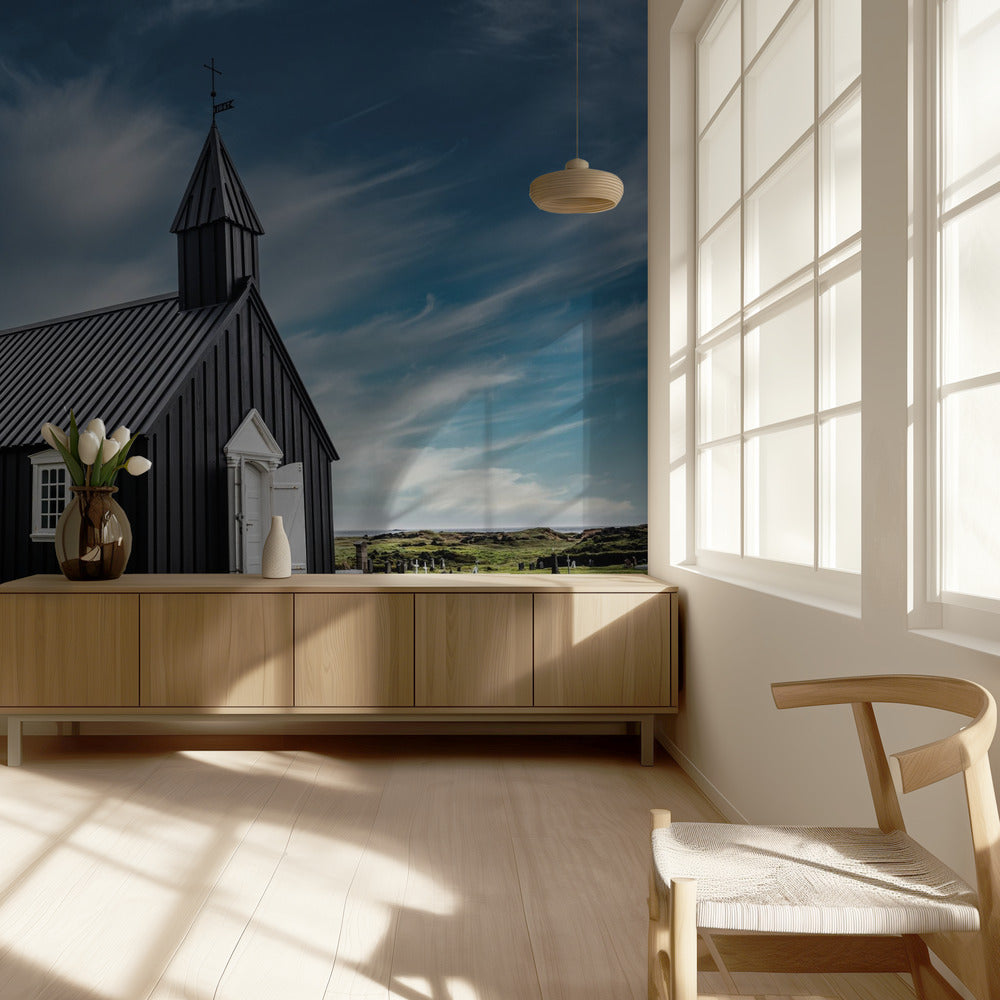 Black Church in Iceland | Wallpaper