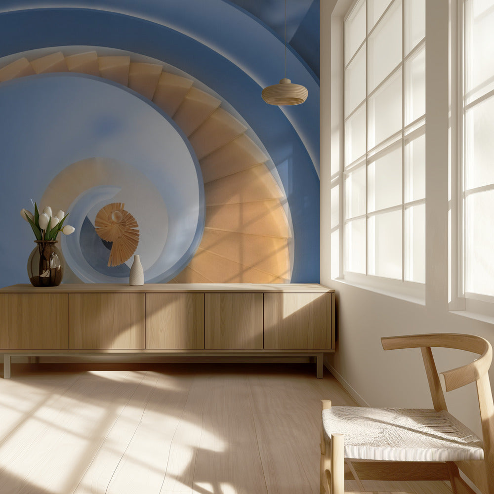 spiral stairs | Wallpaper