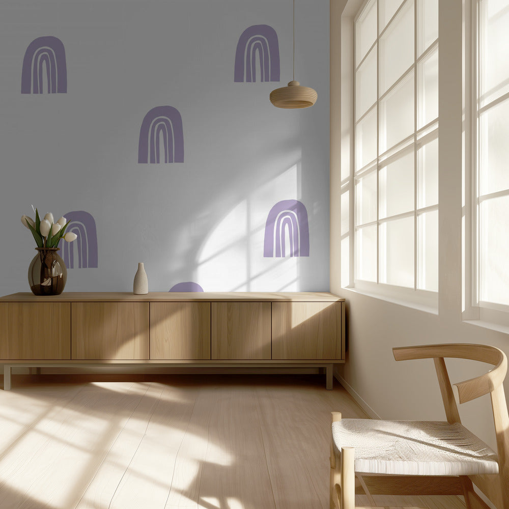 Lavender Arches | Wallpaper