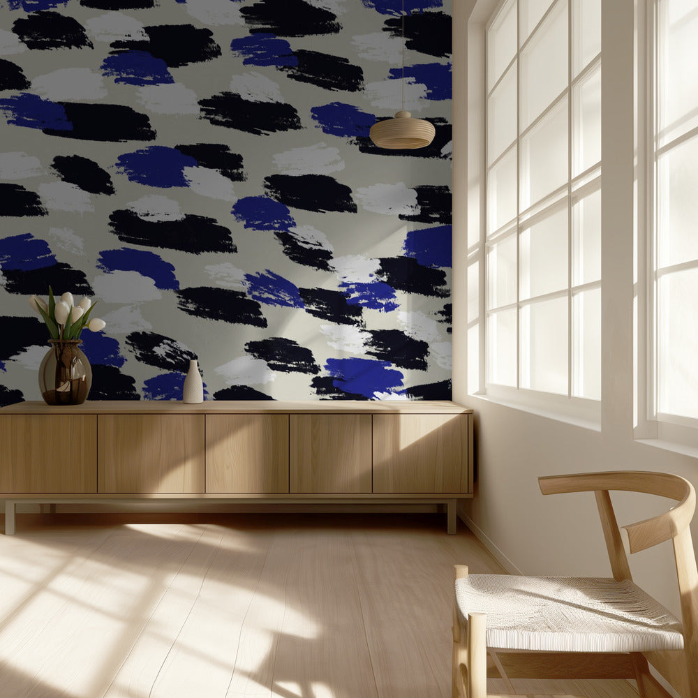 Bold Brush Strokes | Wallpaper