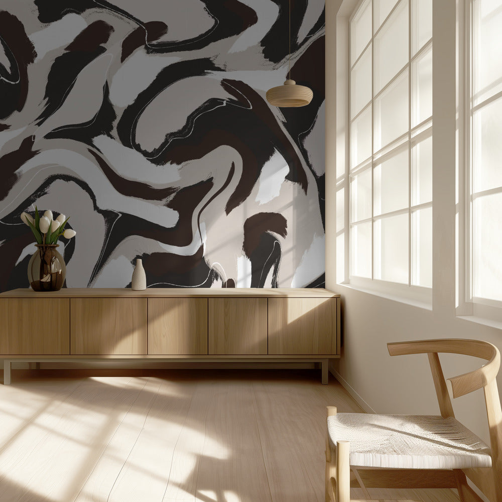 Swirling Earth Tones | Wallpaper