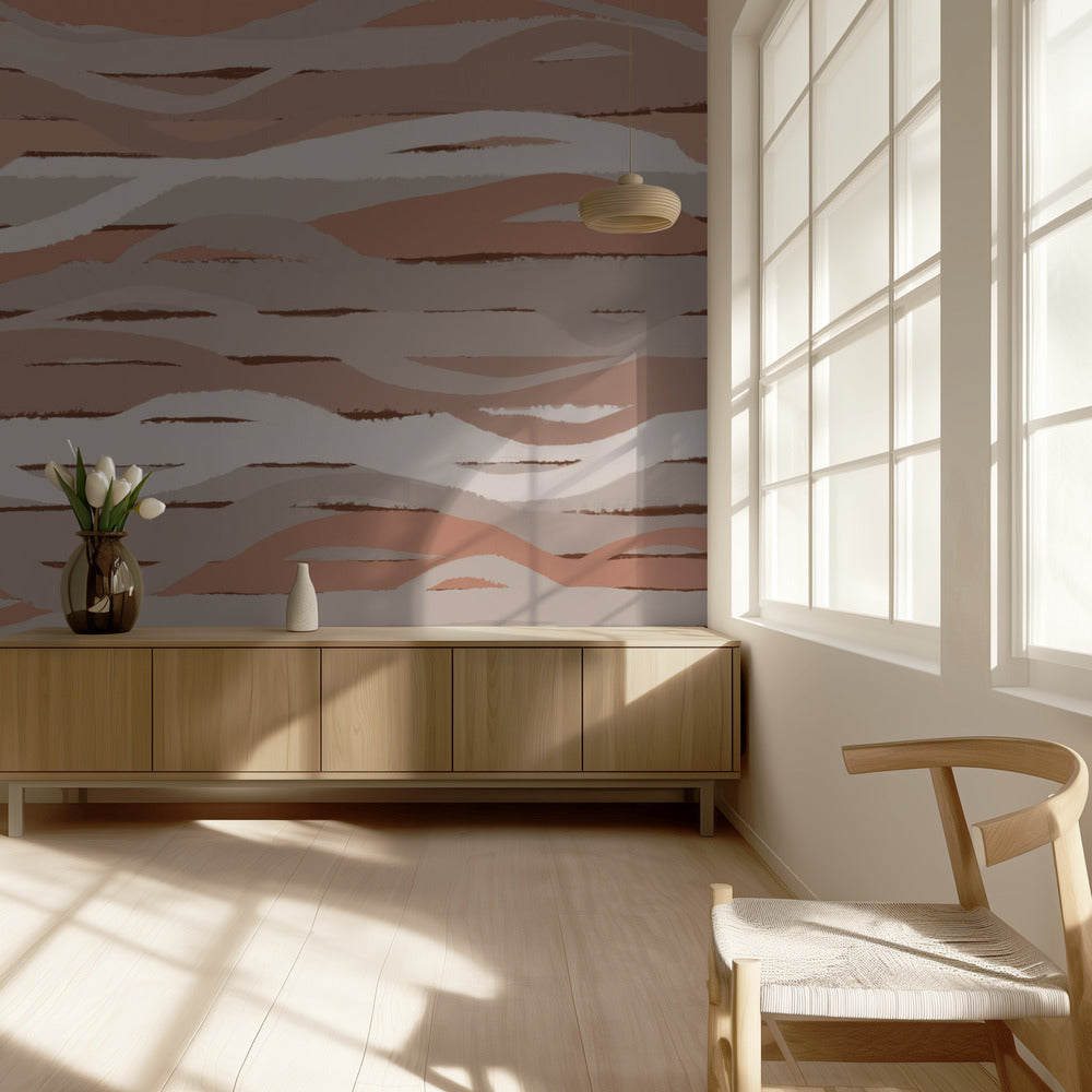 Earthy Waves | Wallpaper