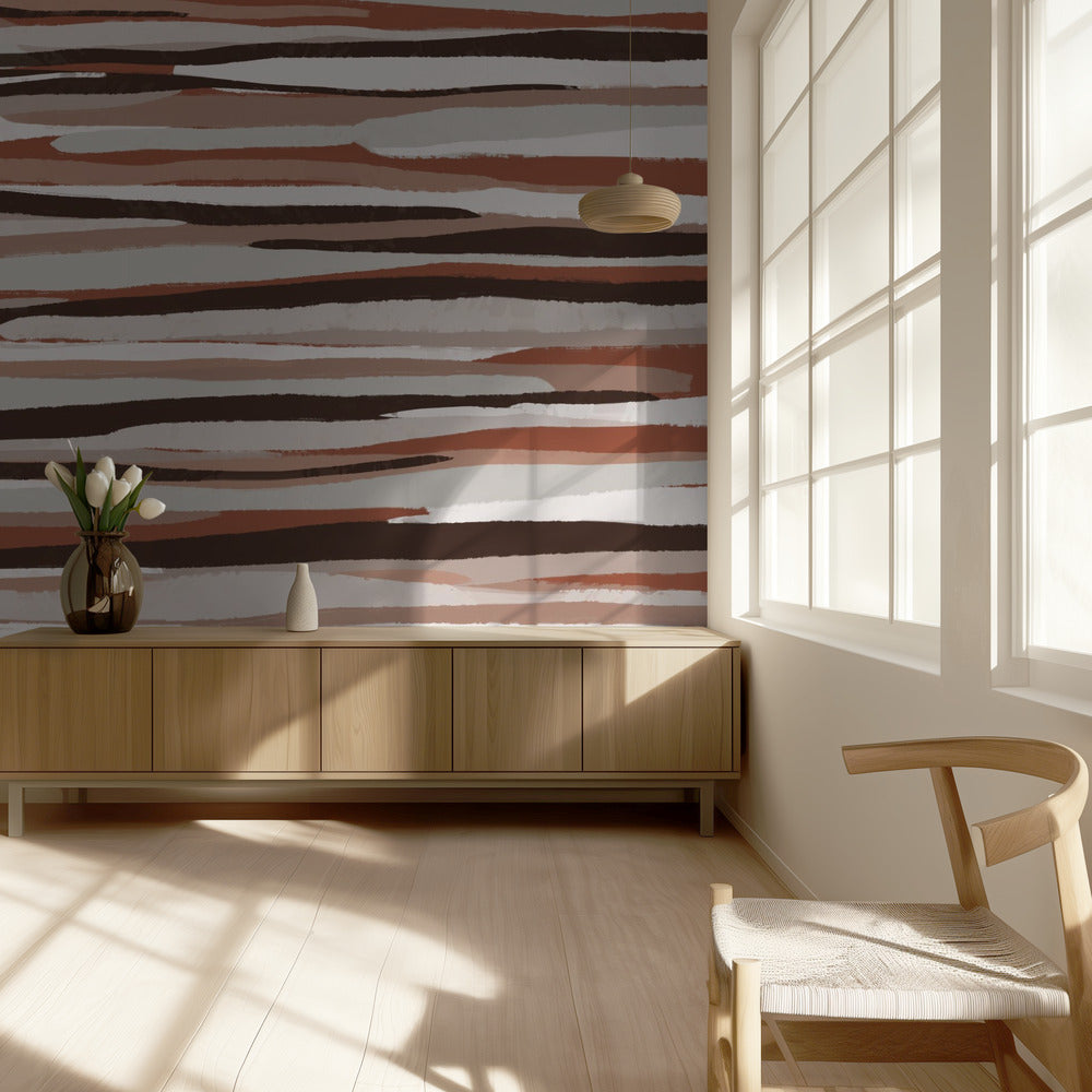 Earth Tones Flow | Wallpaper