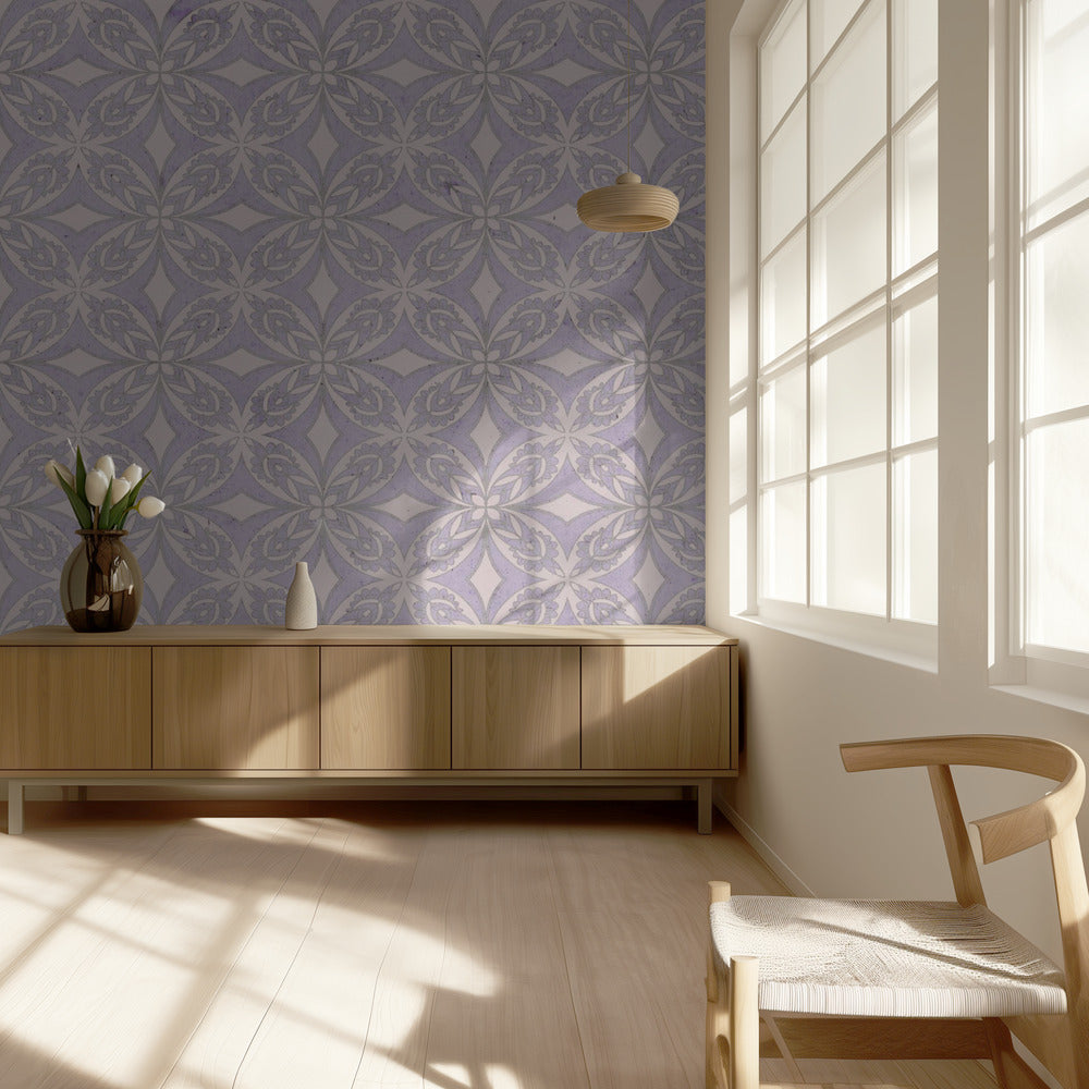 Lilac Harmony Pattern | Wallpaper