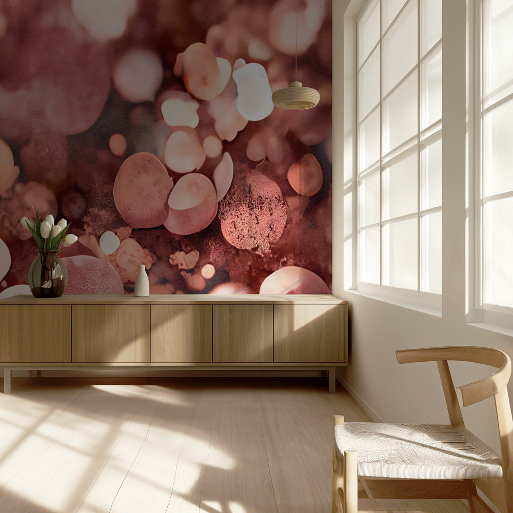 Blush Bokeh Dream | Wallpaper