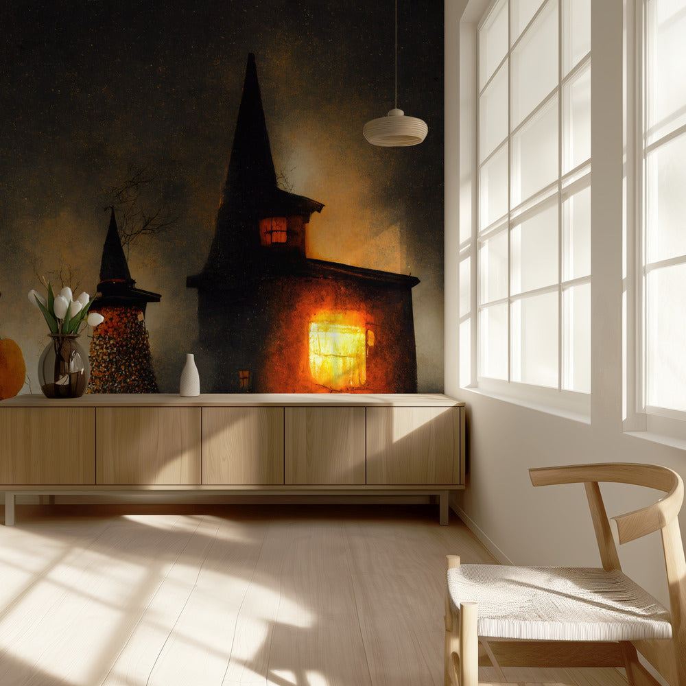 Haunted Glowscape | Wallpaper