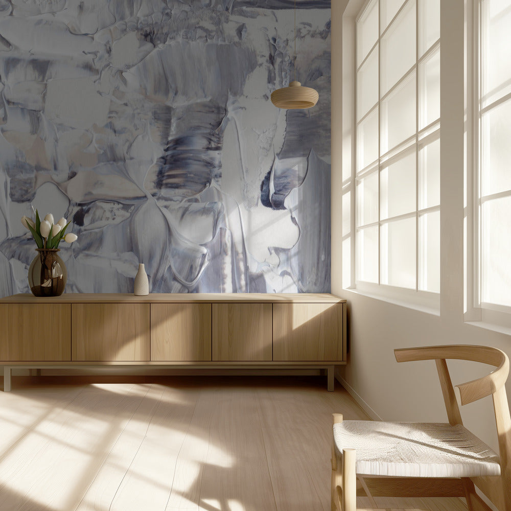 Textured Canvas with Impasto Style | Wallpaper