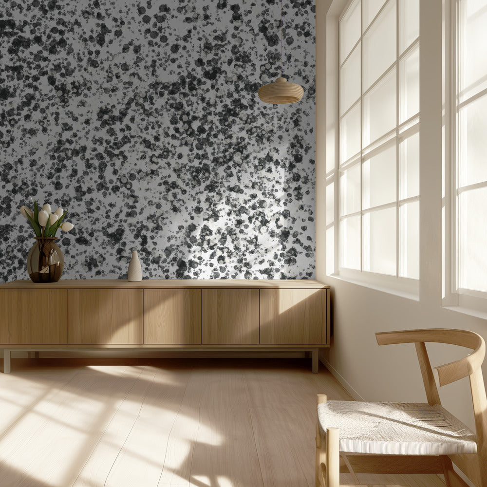 Monochrome Speckles | Wallpaper