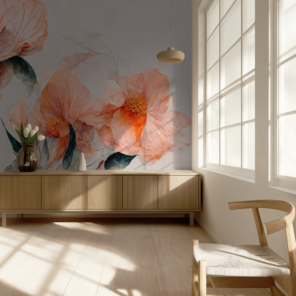 Delicate Floral Dreams | Wallpaper