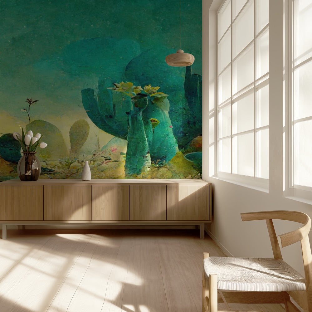 Desert Bloomscape | Wallpaper