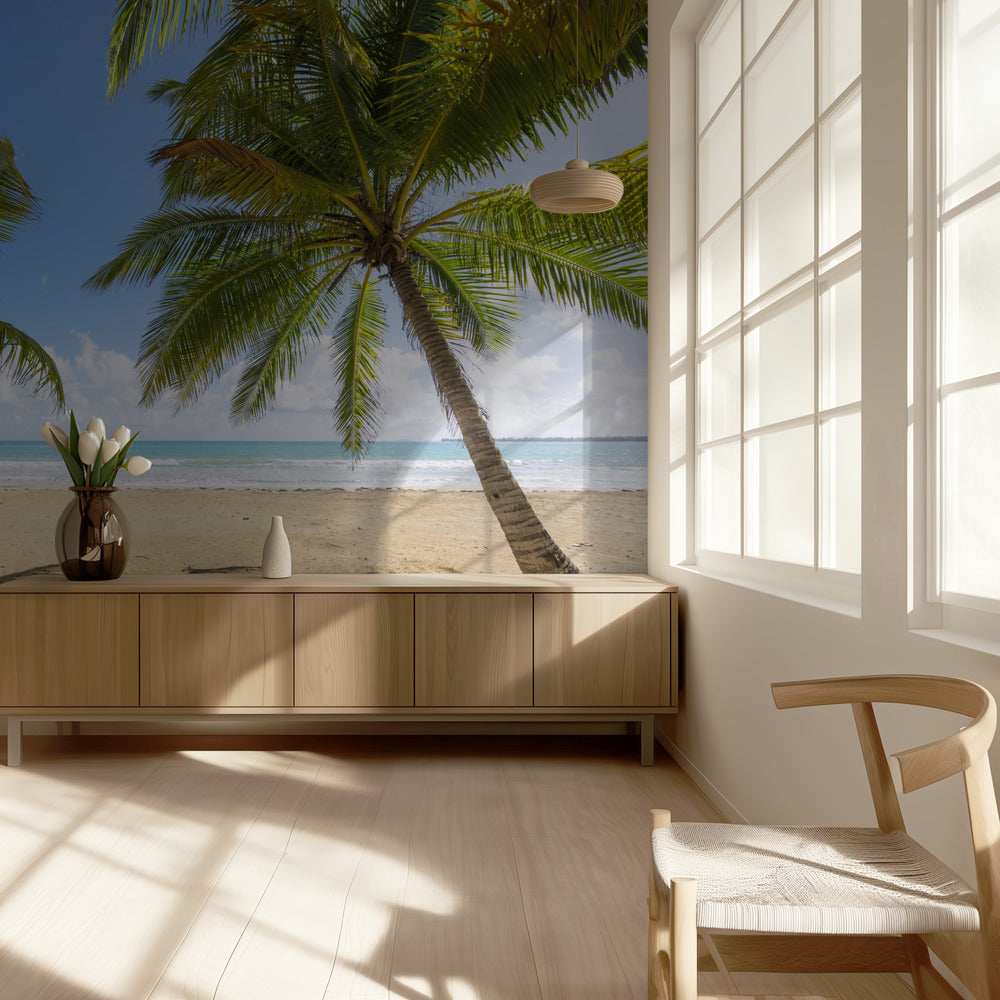 Palmy Beach | Wallpaper