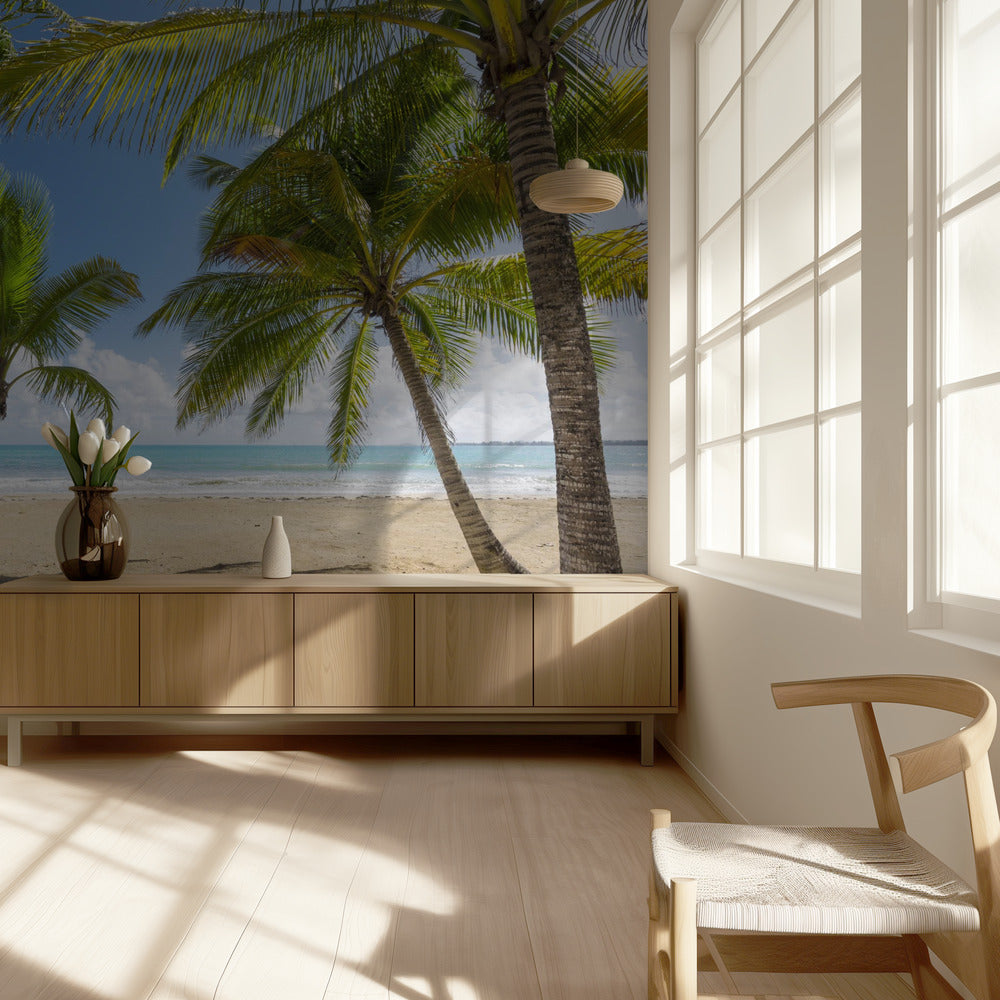 Palmy Beach II | Wallpaper