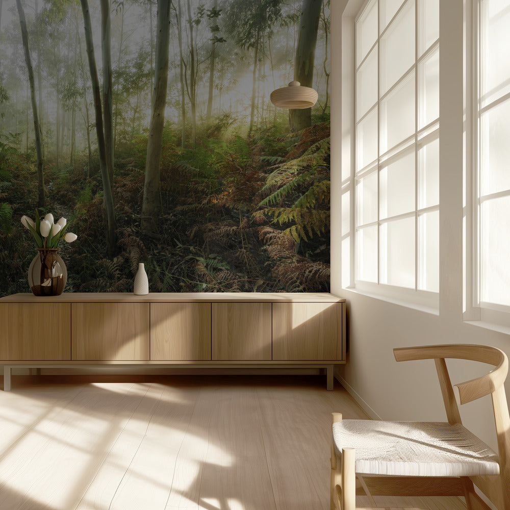 Foggy Woods II | Wallpaper