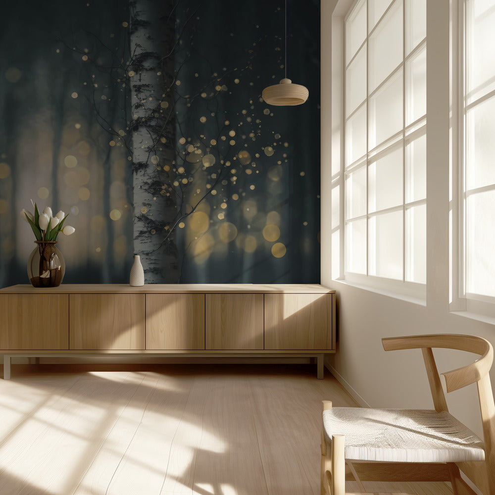 Enchanted Birches | Wallpaper