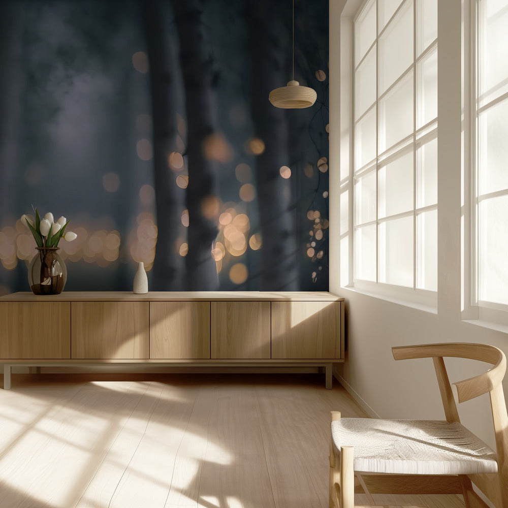 Enchanted Glow Forest | Wallpaper