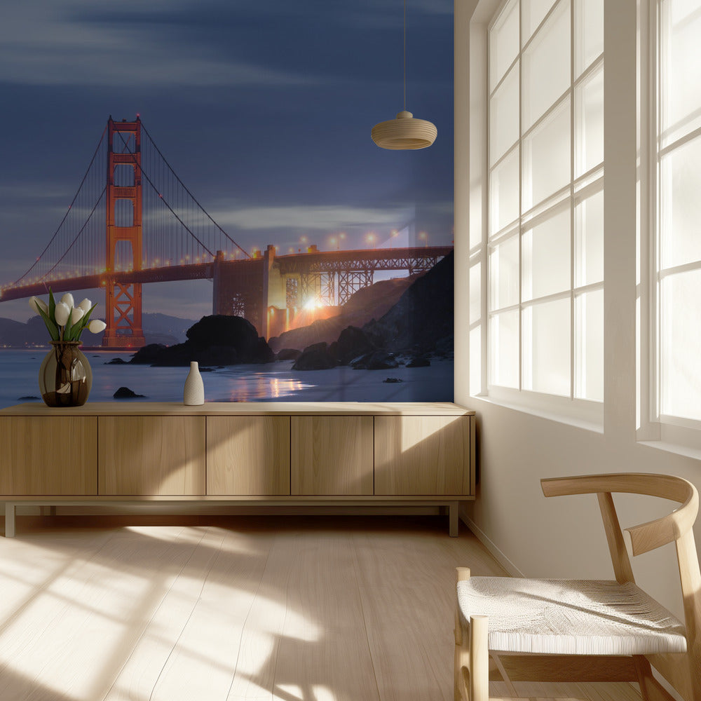 Golden Gate Twilight | Wallpaper