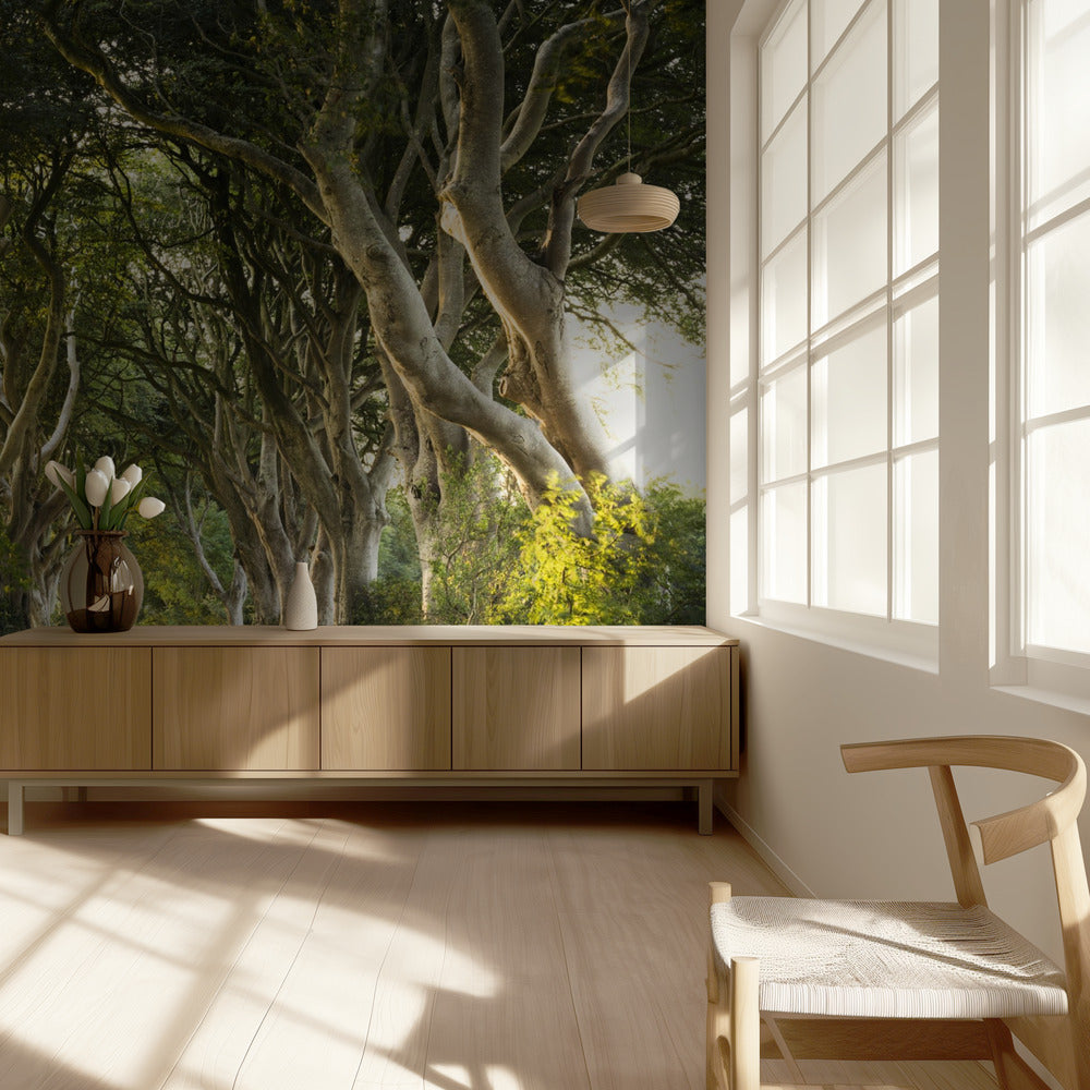 Golden Alley | Wallpaper