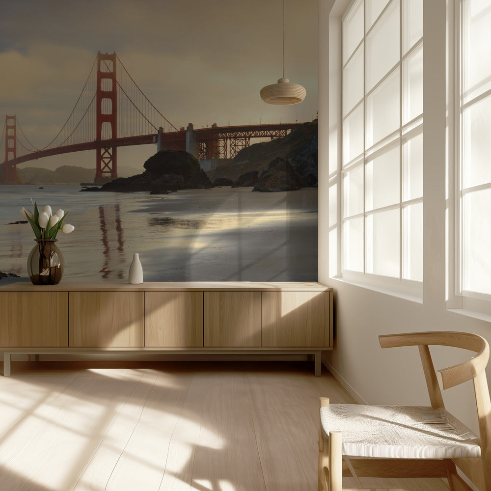 Golden Gate Morning | Wallpaper