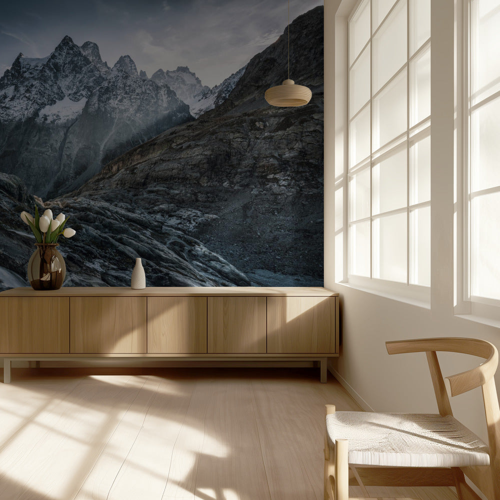 Monochrome Mountain | Wallpaper