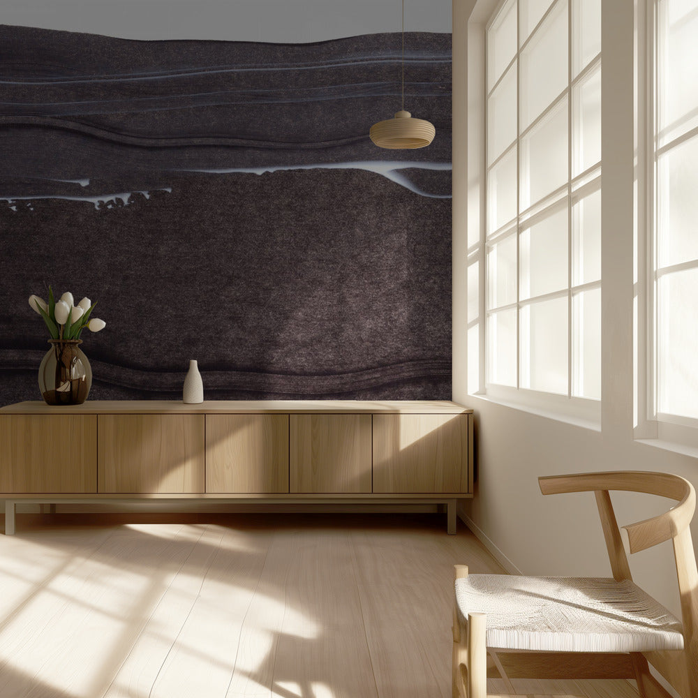 Wavy Lines With A Serene Monochrome Palette | Wallpaper