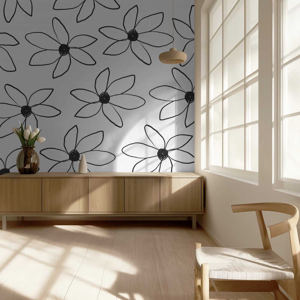 Airy Flowers | Wallpaper