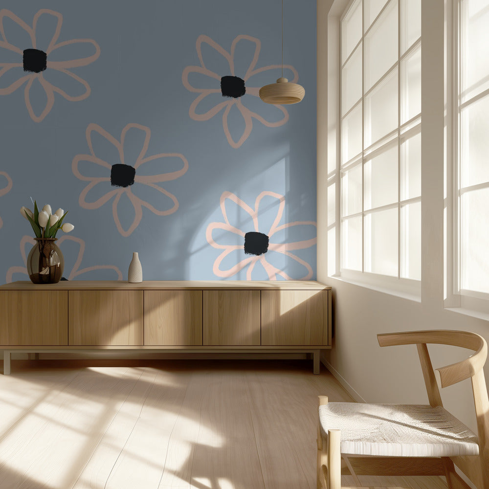 Bold Flowers | Wallpaper