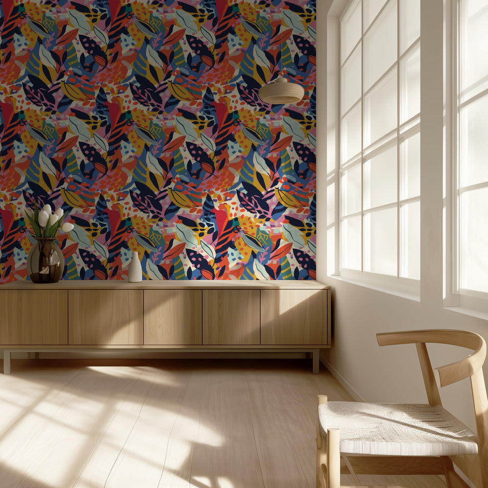 Vivid Jungle Tapestry | Wallpaper