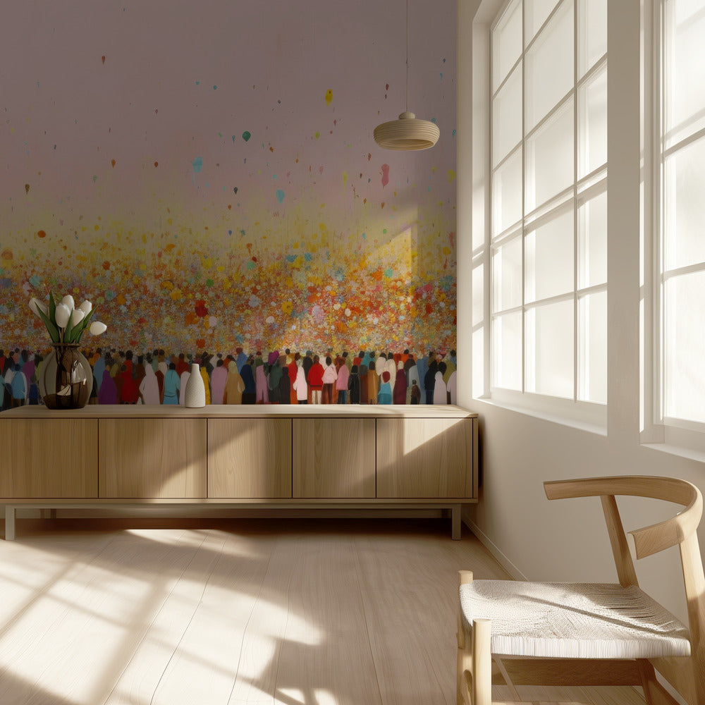 Vibrant Gathering | Wallpaper