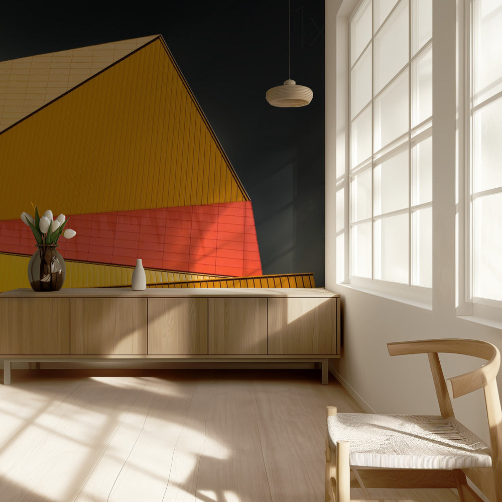 The yellow roof | Wallpaper