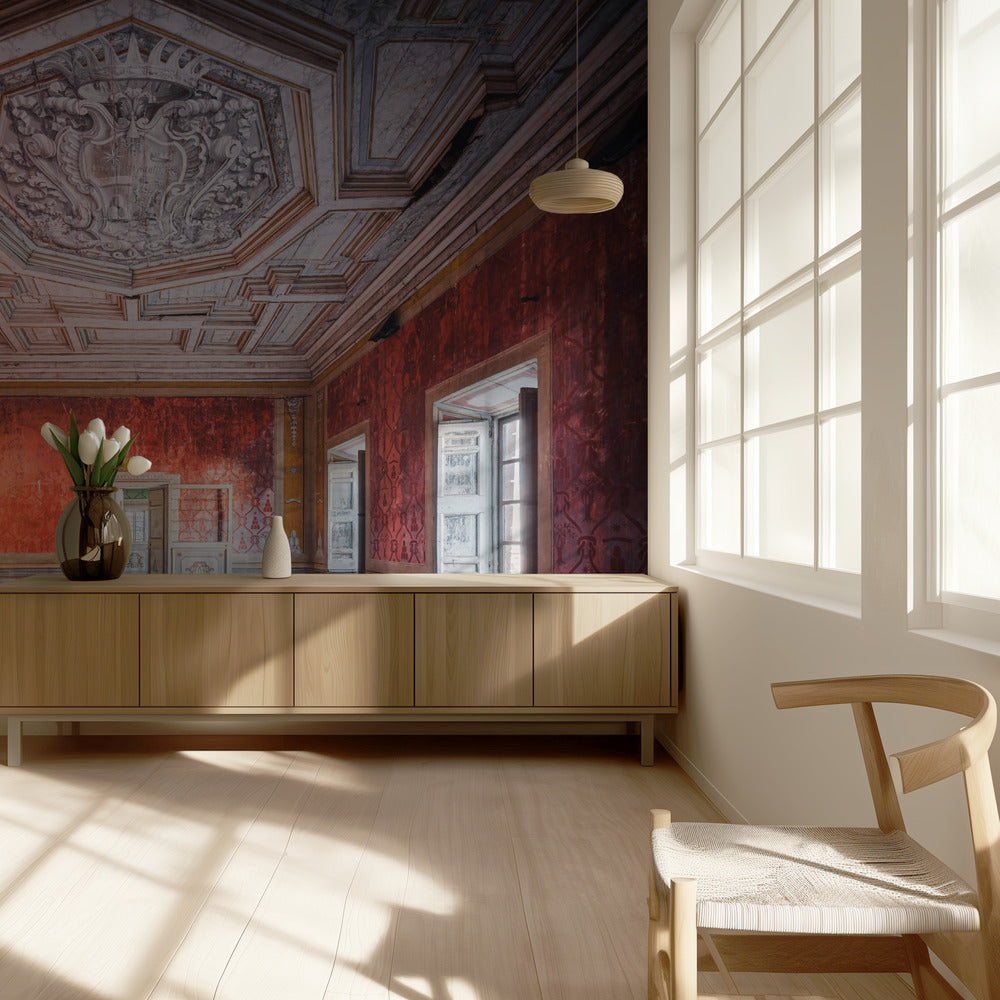 Abandoned Red Room | Wallpaper