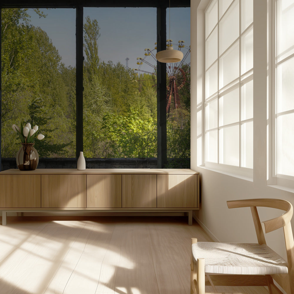 Ferris Wheel in Pripyat Chernobyl | Wallpaper