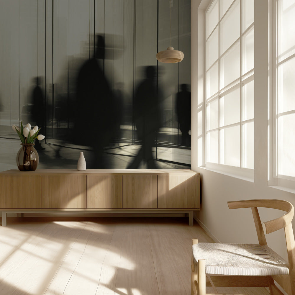 Ghostly City Stroll | Wallpaper