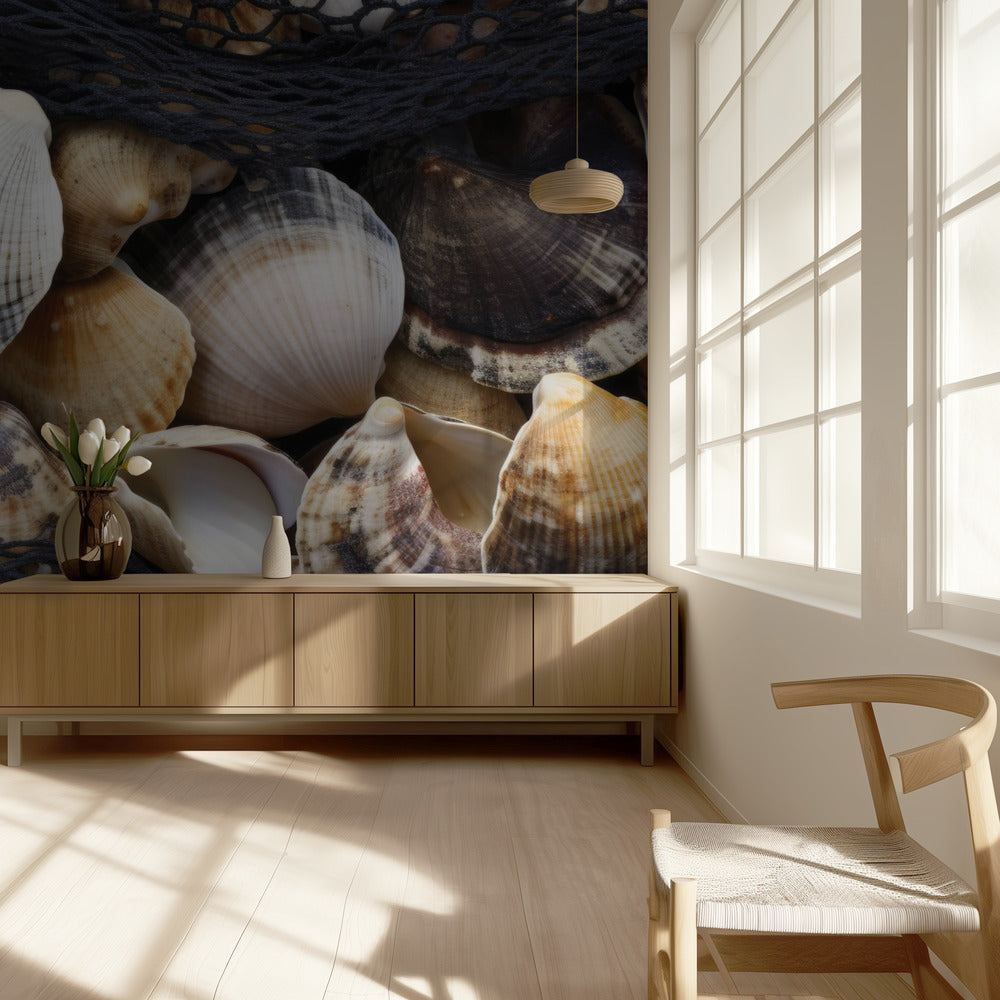Seashell Tapestry | Wallpaper