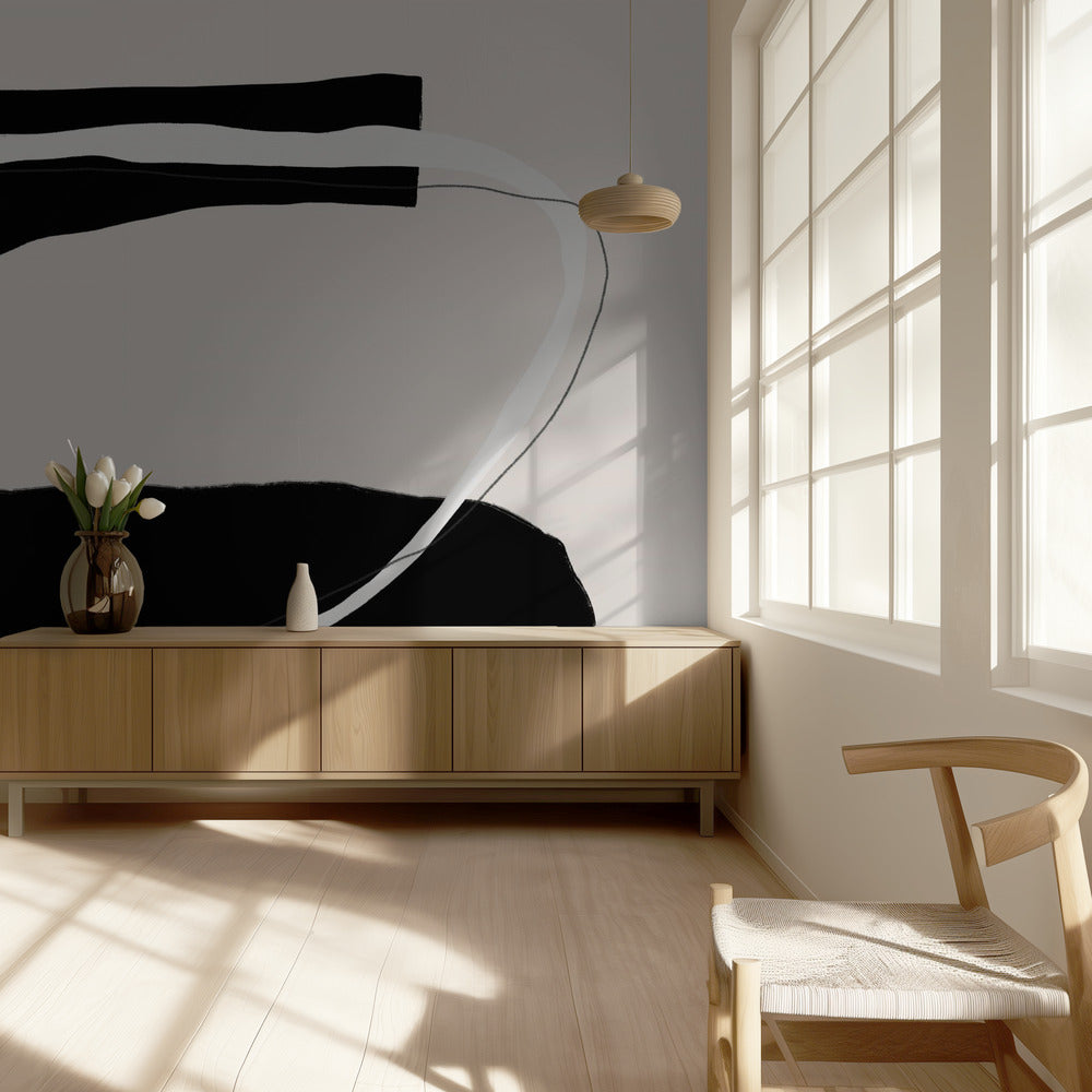 Monochrome Flow | Wallpaper