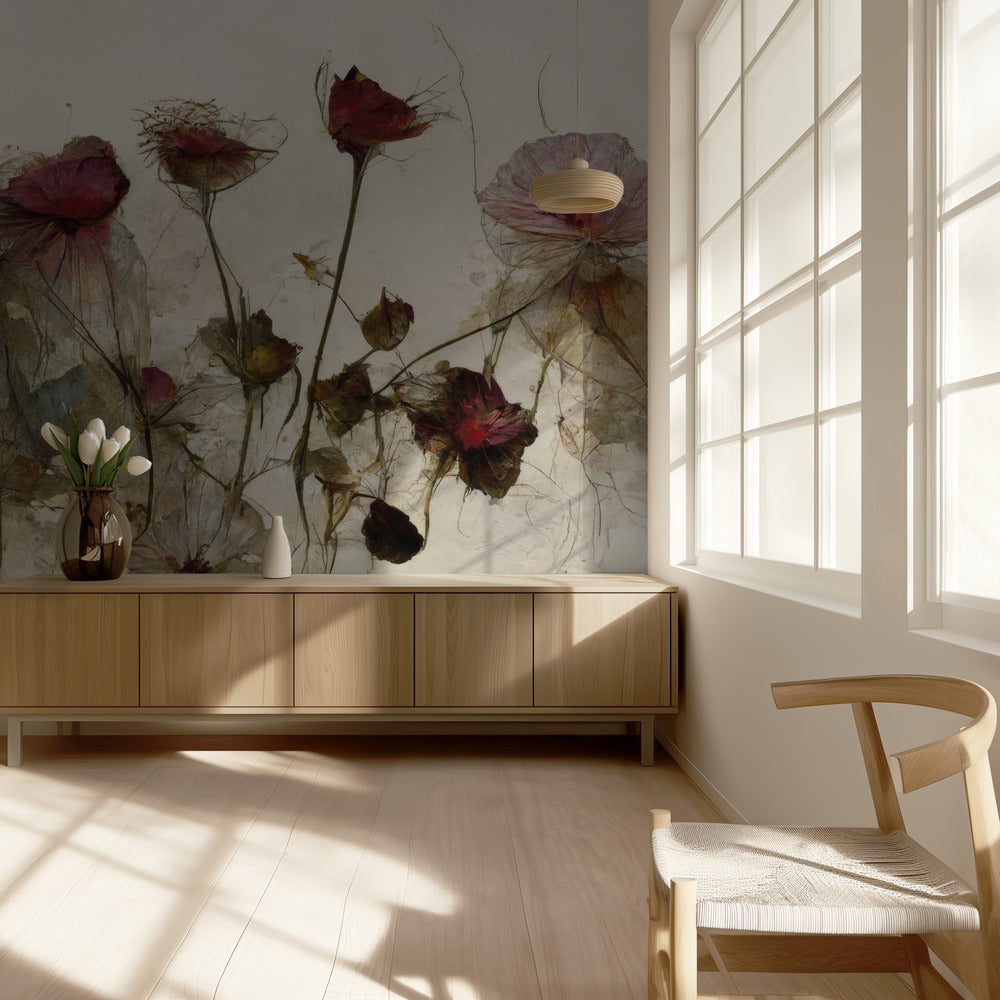 Delicate Petal Dance | Wallpaper