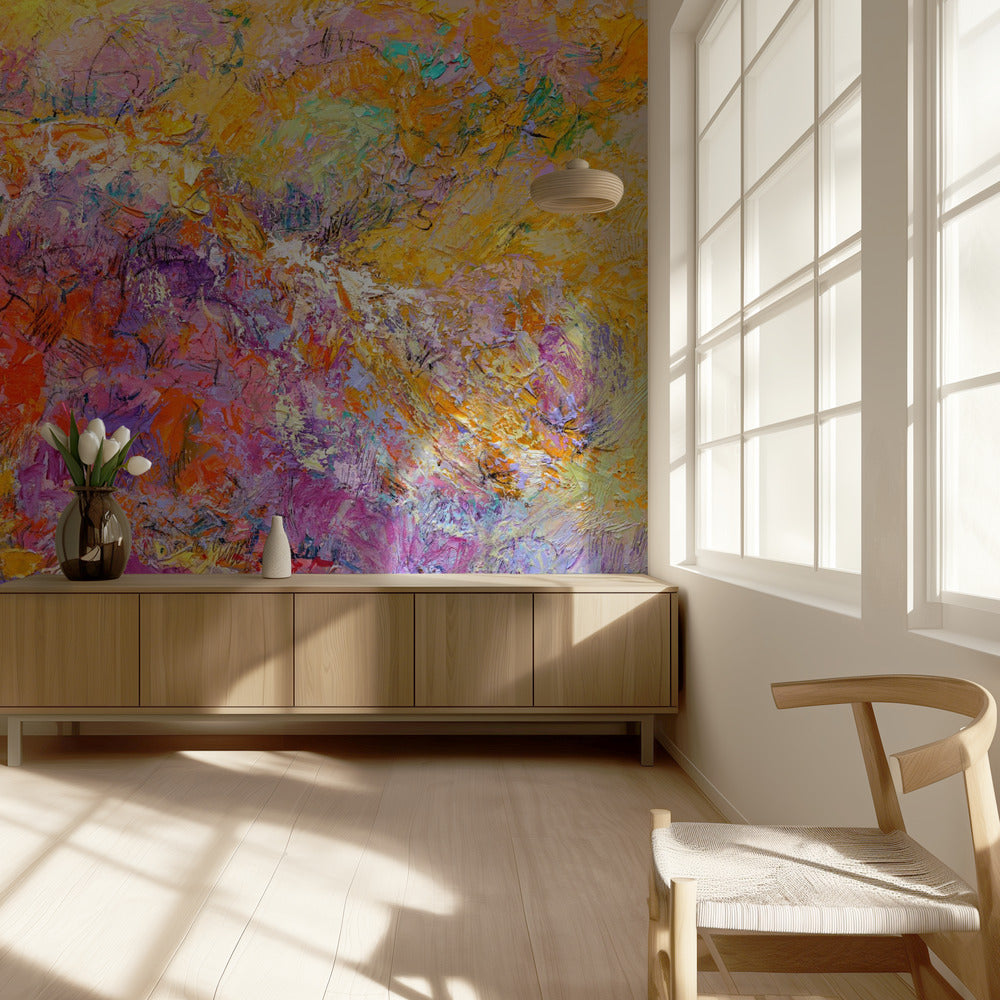 Expressionist Colorful Abstract | Wallpaper