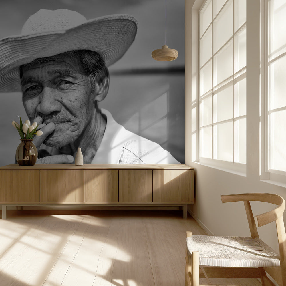 Old Fisherman | Wallpaper