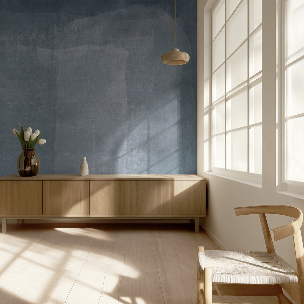 Minimal Abstract Blue 01 | Wallpaper