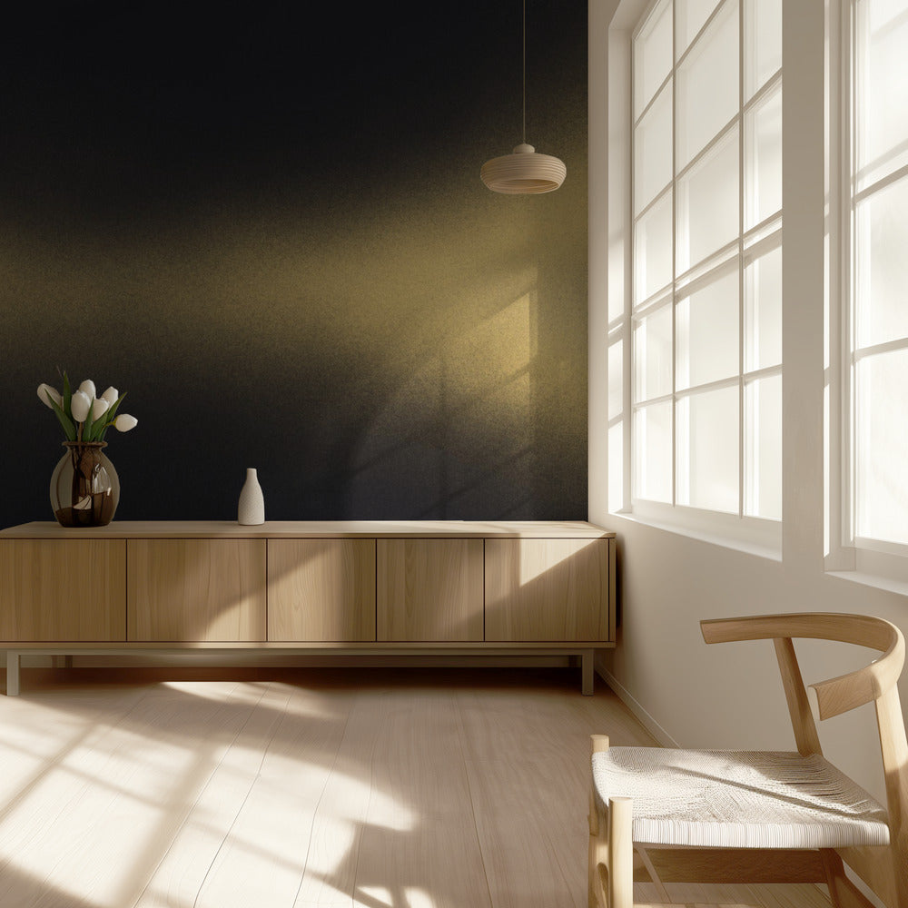 Golden Horizon Waves | Wallpaper