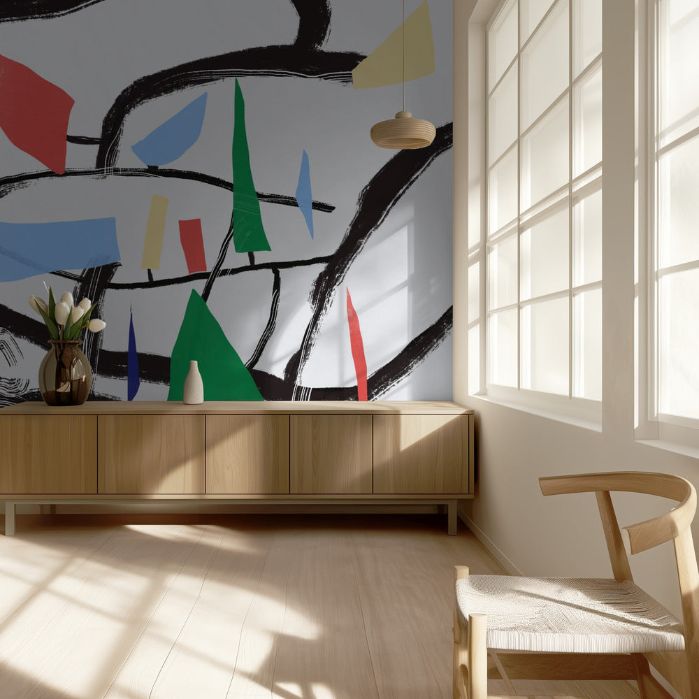 Colors in the forest | Wallpaper