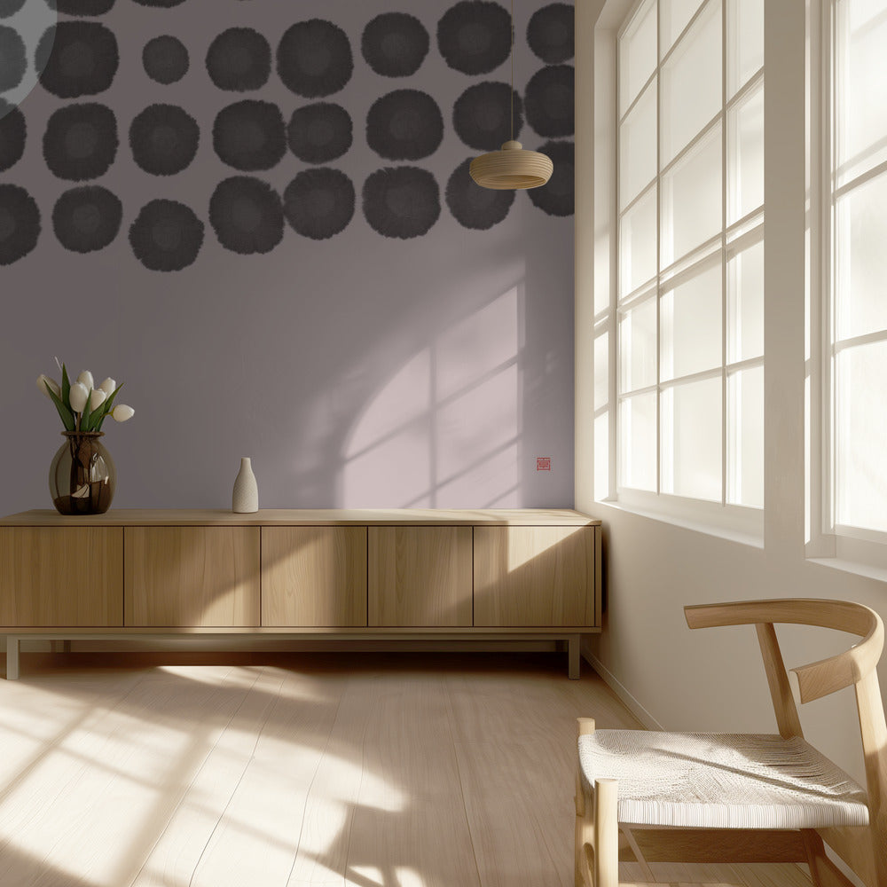 Hidden Moon NÂ°3 | Behind the Clouds | Wallpaper