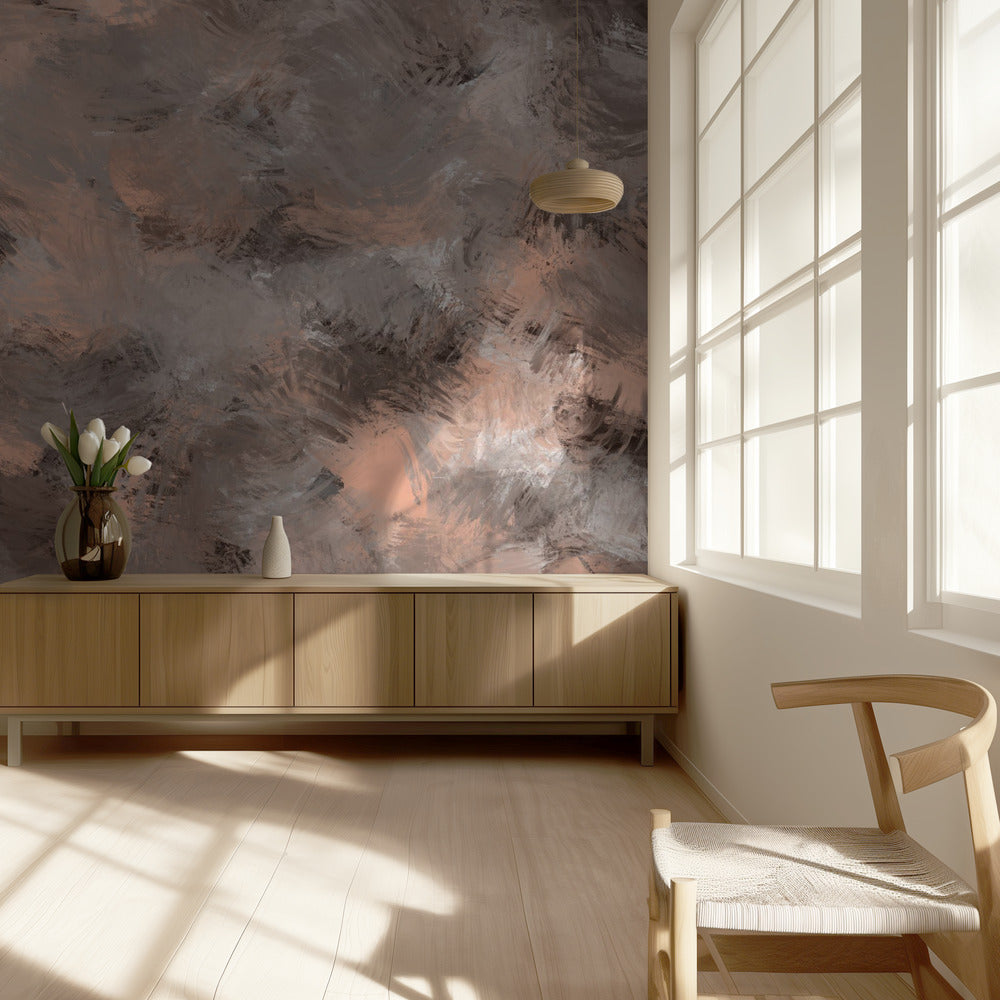 Muted Brush Dance | Wallpaper