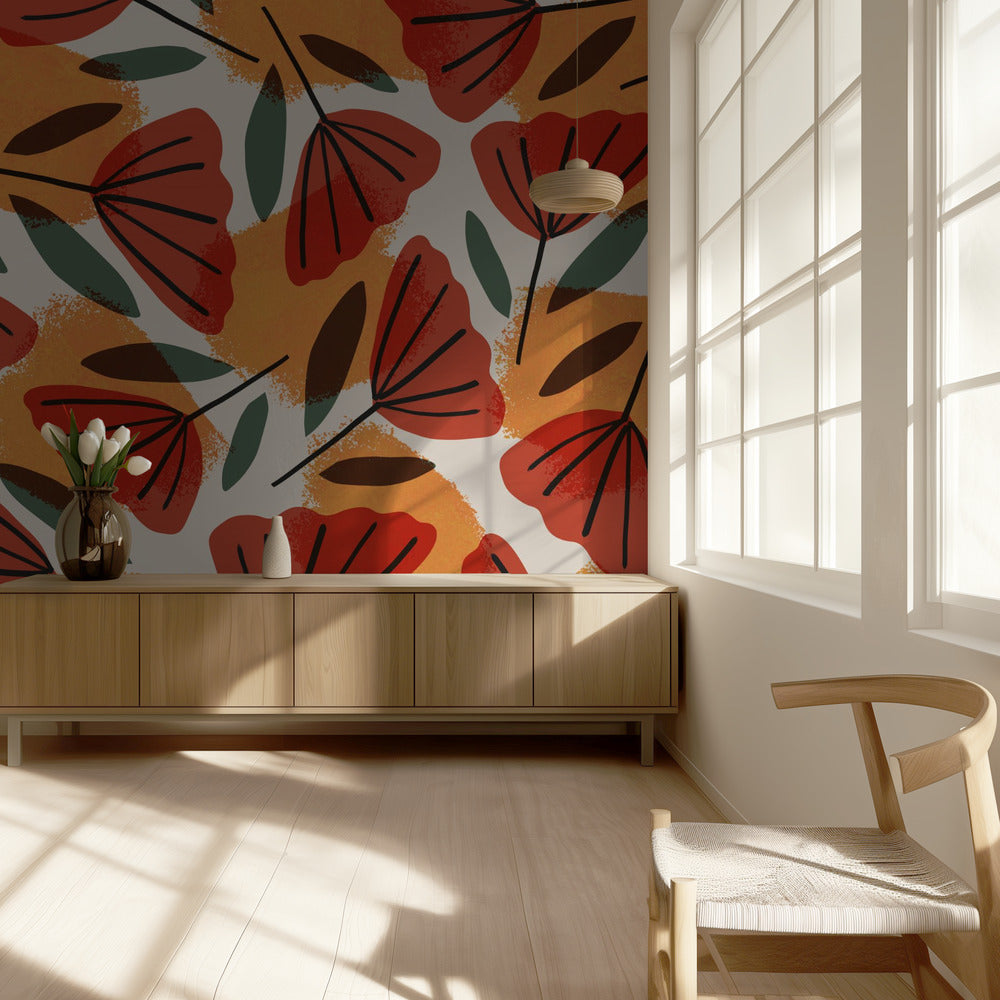 Autumn Leaves Dance | Wallpaper