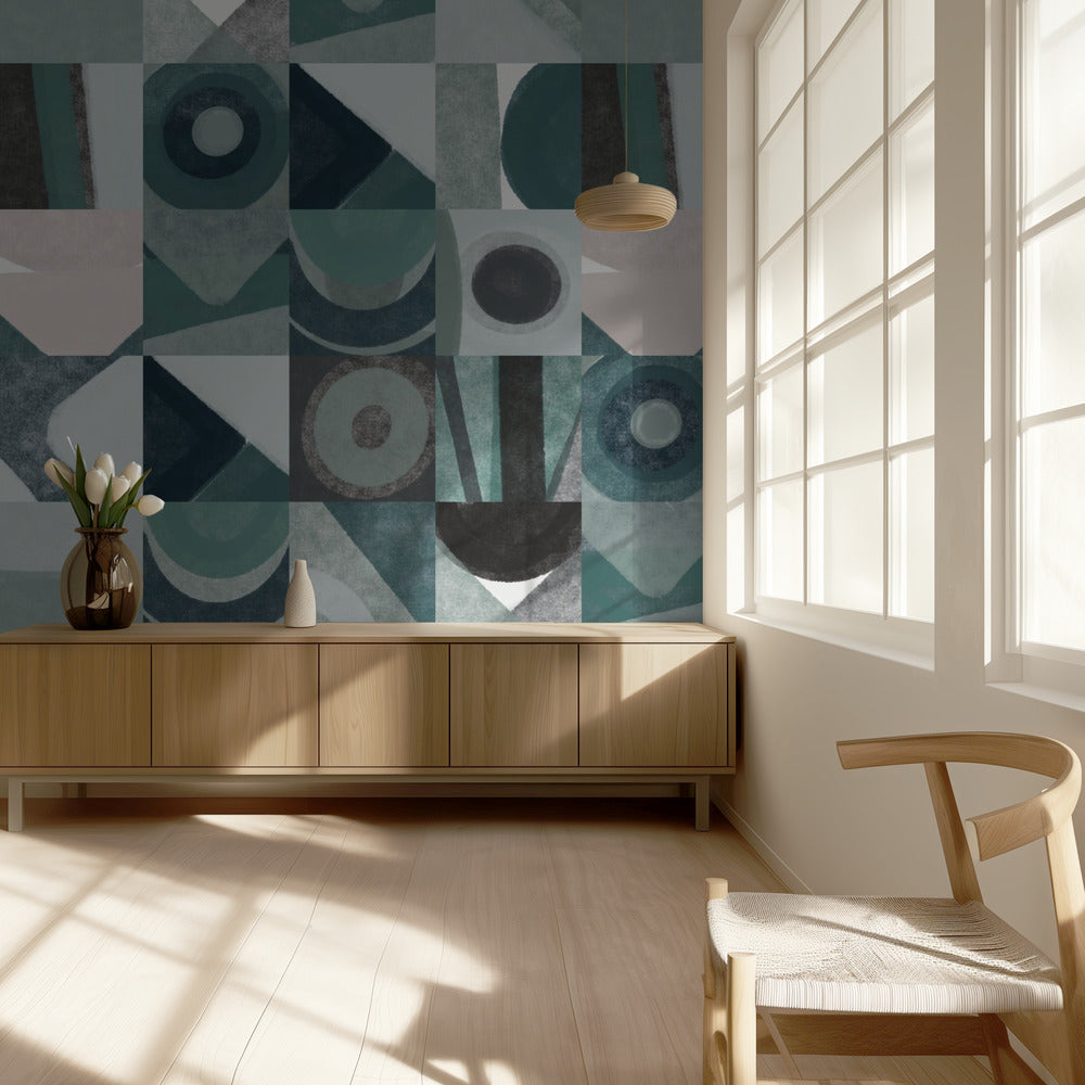 Harmony Of Geometric Abstraction | Wallpaper