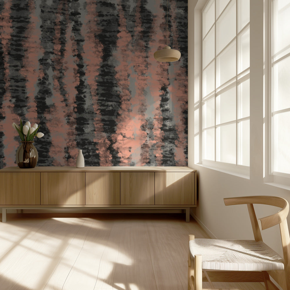 Coral Stripes | Wallpaper