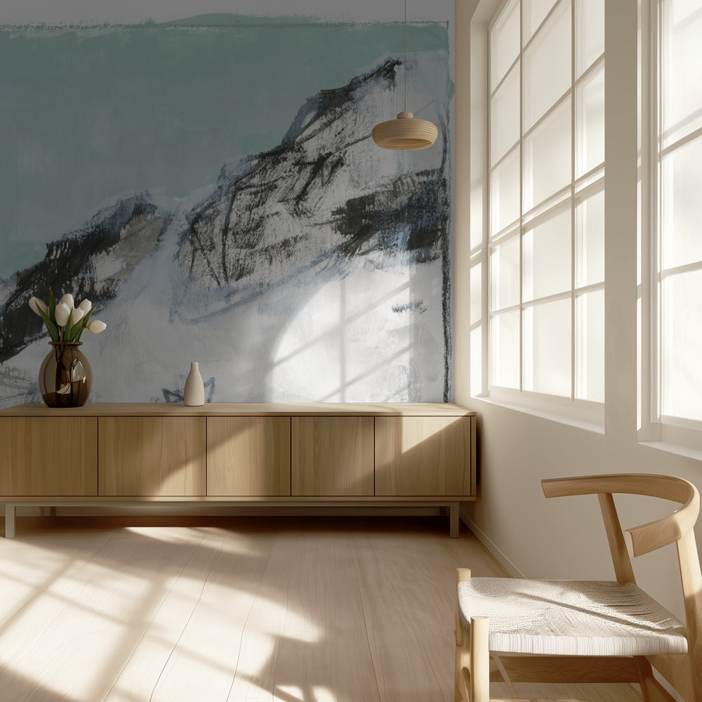 White Mountains Print No1 | Wallpaper