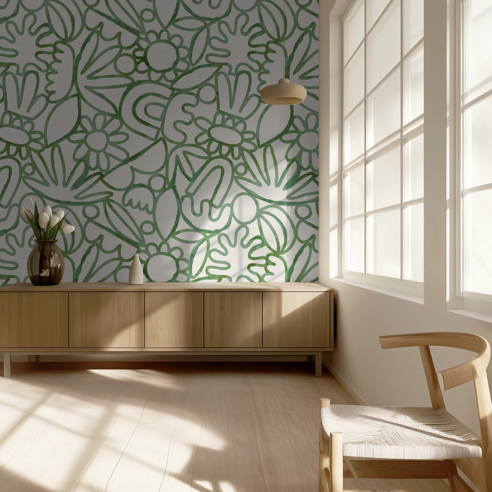 Botanical Harmony | Wallpaper