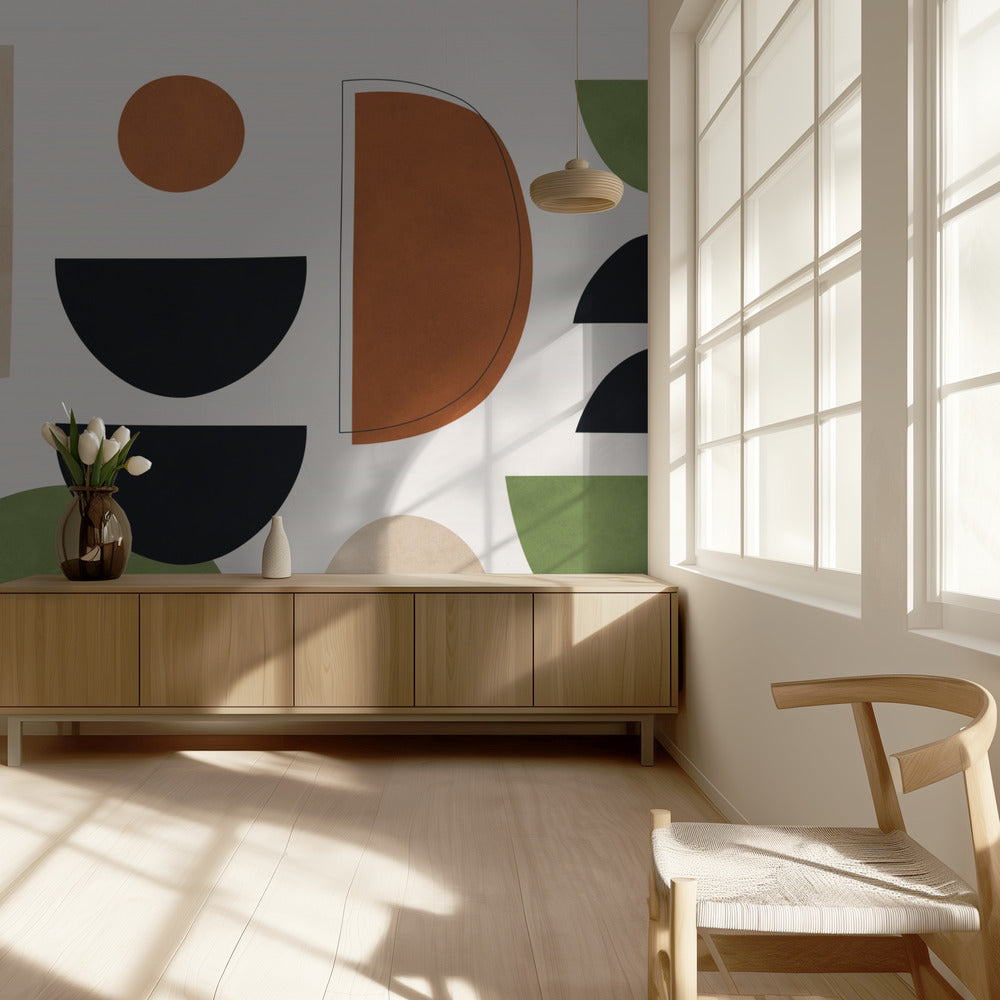 Array of Geometric Shapes | Wallpaper