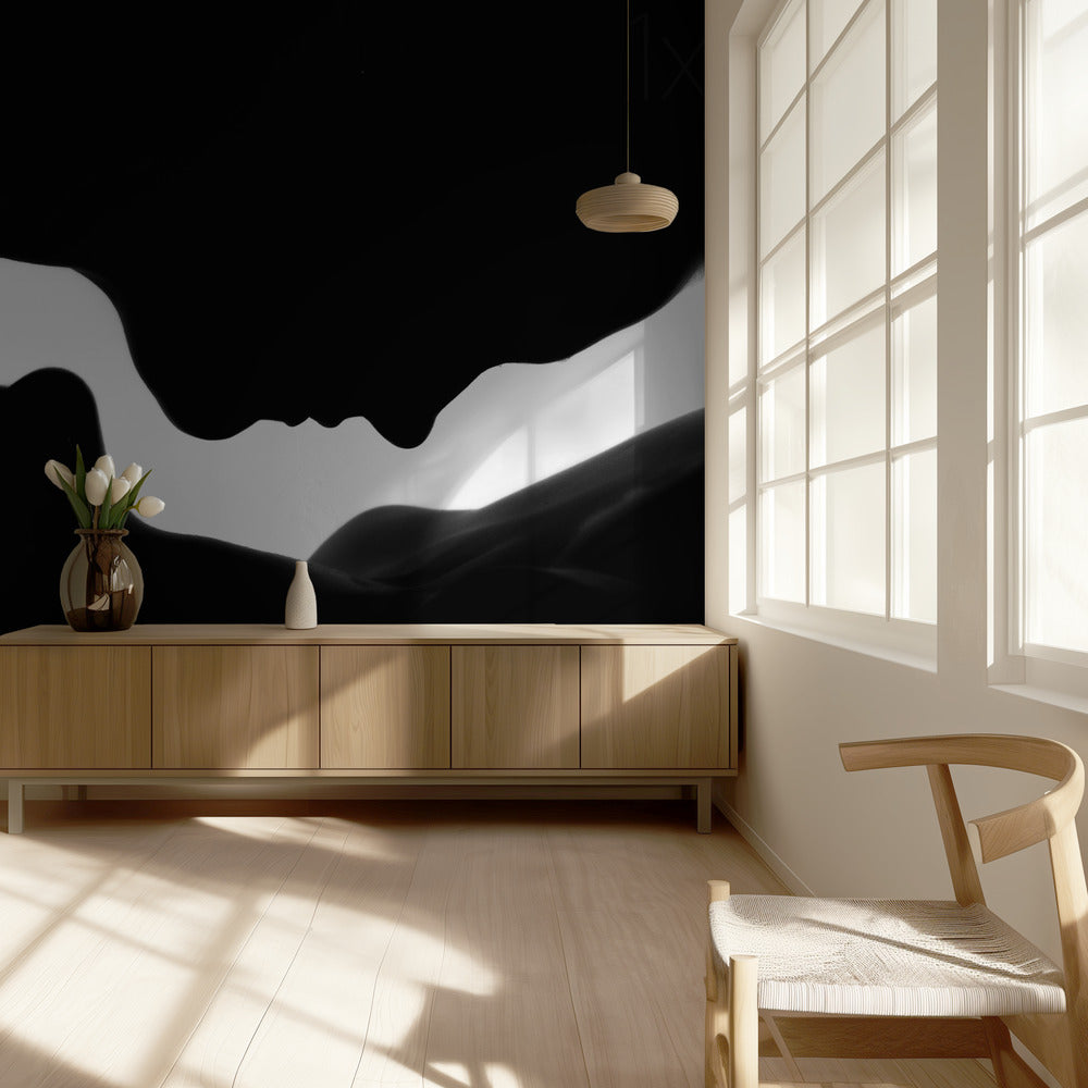 The Profiles of two Women | Wallpaper